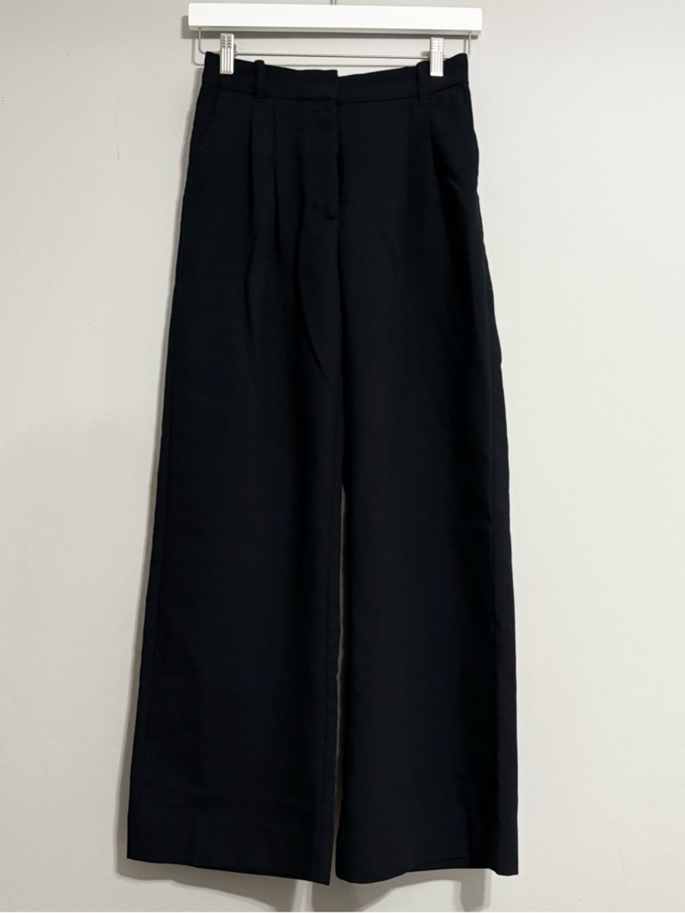Abercrombie & Fitch Black High Waisted Trousers Pants